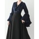Faeries Daffodil The Star Chapel V Neck Blouse(Reservation/4 Colours/Full Payment Without Shipping)